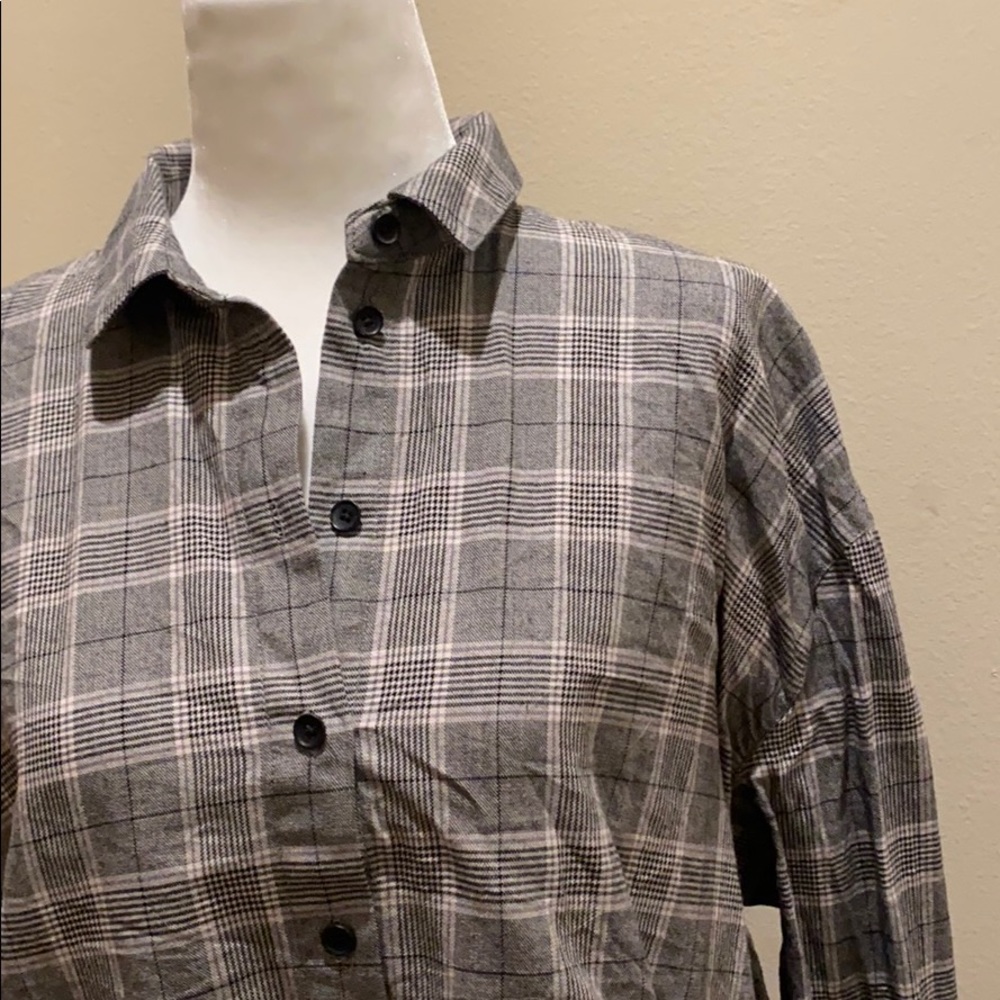 Madewell NWOT westlake plaid shirt